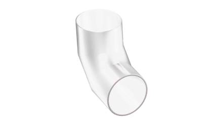 кожух оцинкованный для отвода 90° 210x0,55 мм купить в Санкт-Петербурге