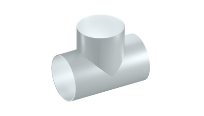 кожух оцинкованный для тройника 430x0,8 мм купить в Санкт-Петербурге