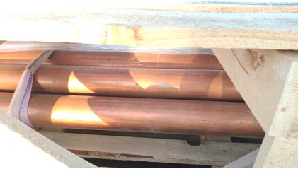 круг медный холоднодеформированный 130 мм М1 купить в Санкт-Петербурге