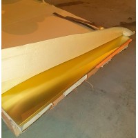 Лист латунный ДПРНП 1x600x1200 мм Л63 ГОСТ 2208-2007