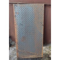 Лист стальной с чечевичным рифлением 4x1200x3000 мм 09Г2С ГОСТ 8568-77