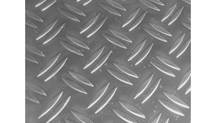 лист алюминиевый рифленый дуэт 1 мм АМг2Н2 купить в Санкт-Петербурге