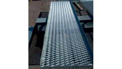 лист стальной просечно-вытяжной ПВЛ 104 1x1000x2000 мм Ст3 купить в Санкт-Петербурге