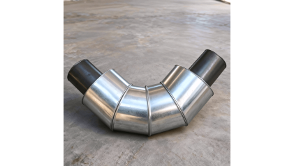 отвод оцинкованный в ППУ изоляции 90° 32х2,8 мм купить в Санкт-Петербурге