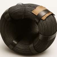 Проволока стальная вязальная черная 1,5 мм 05кп ГОСТ 3282-74