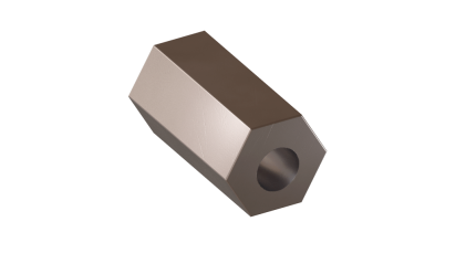 шестигранник буровой пустотелый 22x6,5 мм 55С2 купить в Санкт-Петербурге