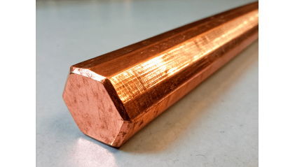 шестигранник медный ДШГПП 16 мм М1 купить в Санкт-Петербурге