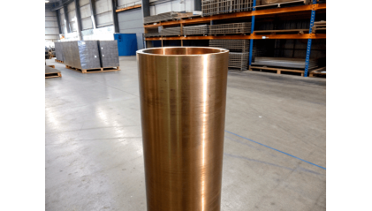 Труба бронзовая прессованная ГКР 110x25 мм БрАЖ9-4 фото трубу бронзовую прессованную ГКР 110x25 мм БрАЖ9-4 купить в Санкт-Петербурге