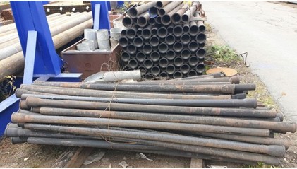 трубу ЧНР 40x3 мм ЛА напорную раструбную купить в Санкт-Петербурге