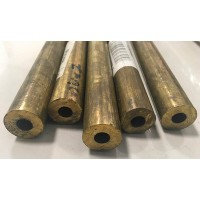 Труба латунная ДКРНМ 25x1 мм Л63 тянутая ГОСТ 494-2014