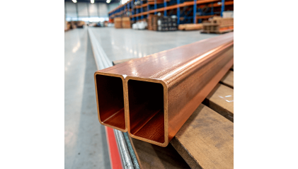 трубу медную профильную прямоугольную ДПРНТ 110x30x3,5 мм М1ф купить в Санкт-Петербурге