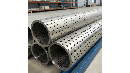 трубу нержавеющую перфорированную электросварную 38x2 мм AISI 409 купить в Санкт-Петербурге