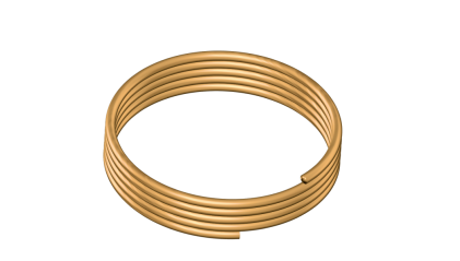 трубку латунную капиллярную ДКРНМ 2,3x0,6 мм Л68 купить в Санкт-Петербурге