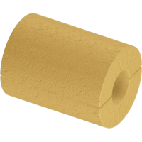 Цилиндр теплоизоляционный минераловатный вырезной без покрытия 720x30x1000 мм НГ Ц 100 ГОСТ 23208-2022