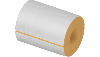 цилиндр теплоизоляционный минераловатный 720x100x1000 мм НГ Ц 150 купить в Санкт-Петербурге