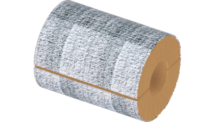 цилиндр теплоизоляционный базальтовый 102x30x500 мм НГ Ц 100 купить в Санкт-Петербурге