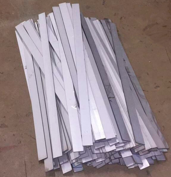 Полоса жаропрочная 16x5 мм AISI 316 DIN EN 10058 фото