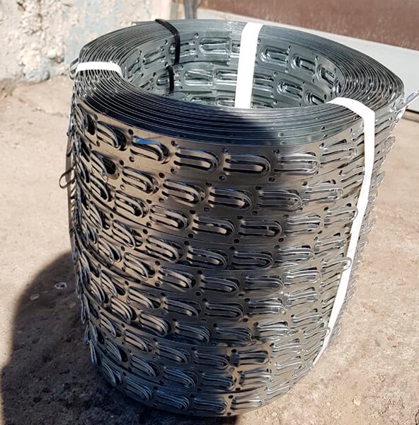 Лента стальная монтажная перфорированная волна 20x0,55 мм 08кп ГОСТ 14918-80 фото