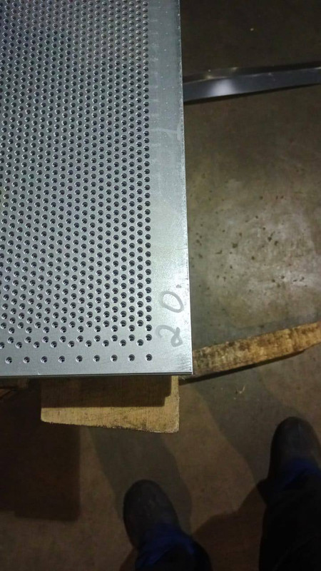 Лист перфорированный нержавеющий 3x1500x3000 мм Rv 5-8 AISI 304 DIN 50049-1992 фото