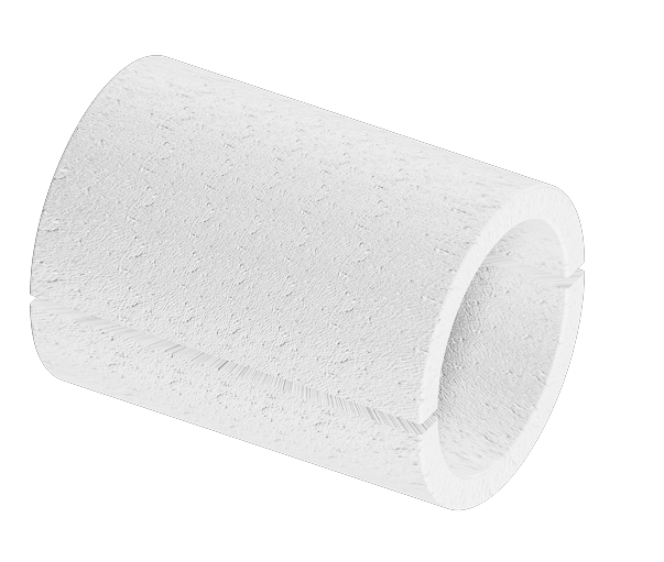 Скорлупа ППС для трубы 114x50 мм ППС15 ГОСТ 15588-2014 фото