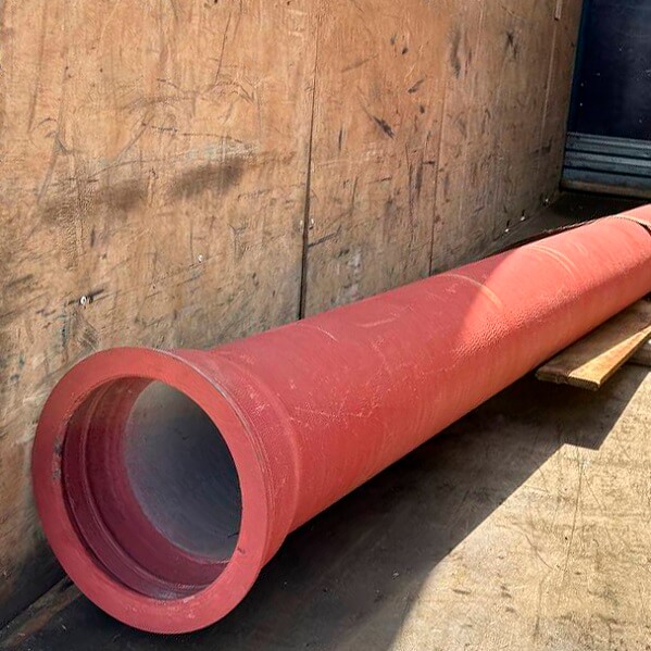 Труба чугунная ВЧШГ ТАЙТОН 200 мм напорная раструбная с ЦПП ВЧ50 ГОСТ ISO 2531-2012 фото